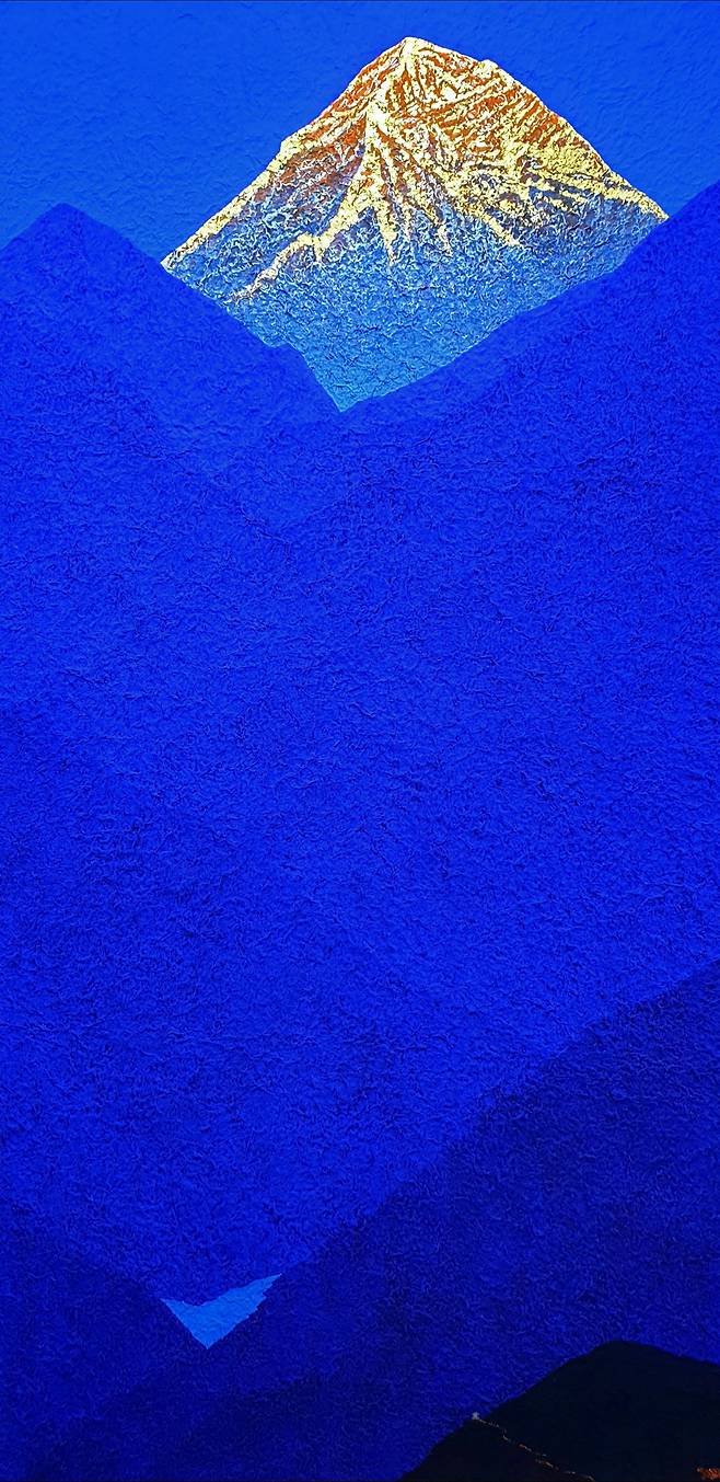 적멸. 91x65cm. 2008.