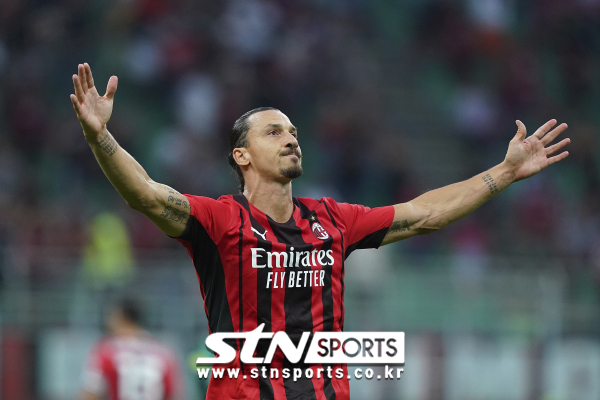 AC 밀란 공격수 즐라탄 이브라히모비치. 사진|뉴시스/AP