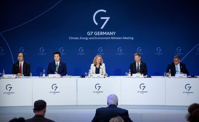G7 환경·기후·에너지 장관회의가 독일 베를린에서 개최되고 있다./연합뉴스