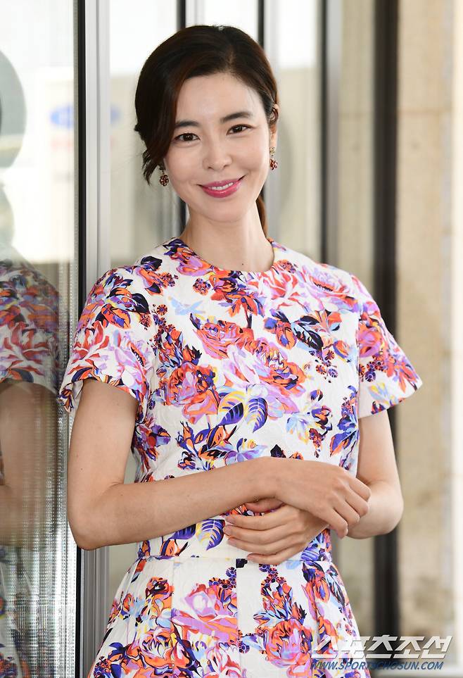 JTBC 수목드라마 '그린마더스클럽' 주인공 김규리가 26일 종로의 한 카페에서 스포츠조선과의 인터뷰에 응하고 있다. 종로=최문영 기자 deer@sportschosun.com/2022.05.26/