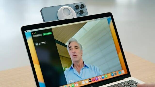 아이폰 후면 카메라를 맥 웹캠으로 쓸 수 있는 기능이 추가됐다. (사진=애플)