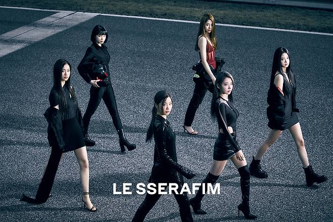 르세라핌 데뷔곡 'FEARLESS' 멜론 주간 톱10..자체 최고 기록 경신