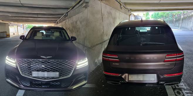 주간주행등만 켰을 경우 ‘반쪽’ 스텔스차량이 된다.