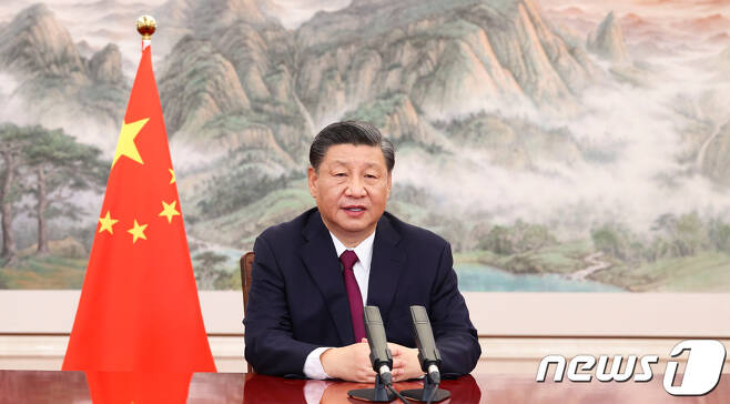 시진핑 중국 국가주석. <자료 사진>(중국 중앙인민정부 홈페이지 갈무리)© 뉴스1
