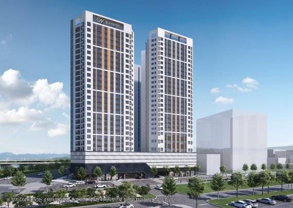 힐스테이트 유성 투시도