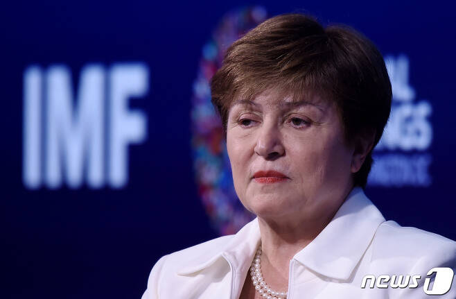 크리스탈리나 게오르기에바 국제통화기금(IMF) 총재. © AFP=뉴스1