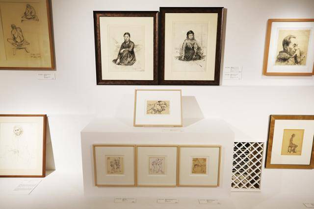국립현대미술관 청주관의 특별수장고는 유명 작가의 다양한 드로잉 작품을 전시 중이다. ⓒ박준규