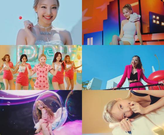 사진=나연 'POP!' 뮤직비디오 캡처