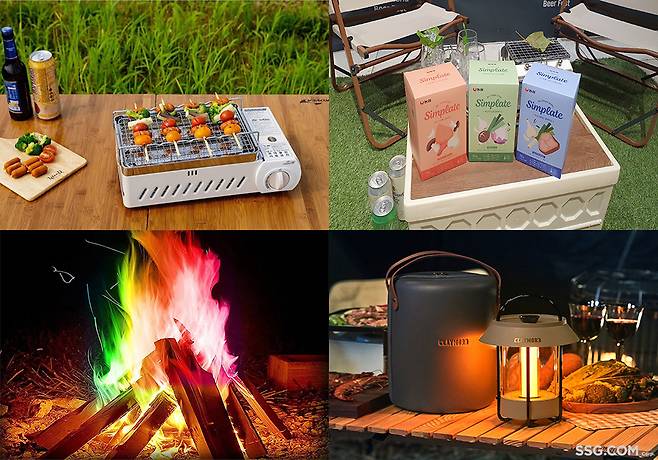 캠핑용품 트렌드.(SSG닷컴 제공)© 뉴스1