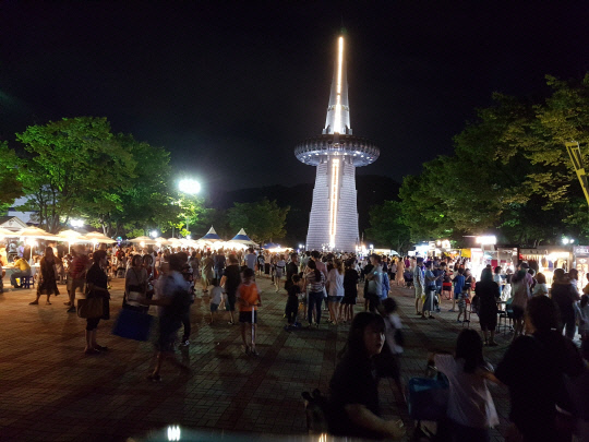 2018년 '달밤소풍' 행사 당시 모습. 사진=대전관광공사 제공