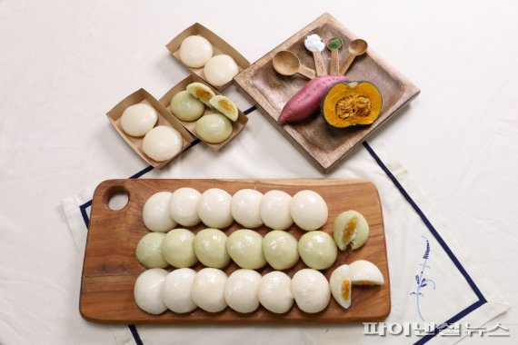 양평군 유기농쌀떡 ‘꽃셰프가 천년향편’ 출시. 사진제공=양평군