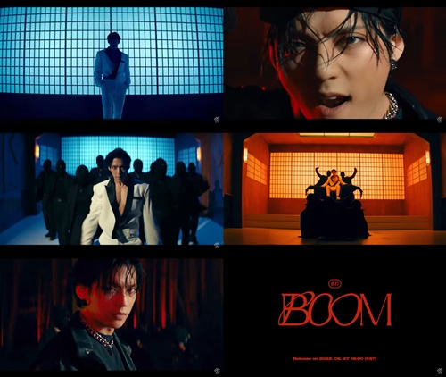사진=이민혁(허타) ‘BOOM’ 뮤직비디오 티저 캡쳐