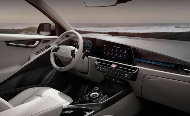 기아가 최근 출시한 전기차 디 올 뉴 니로EV 내부 모습. 기아 제공