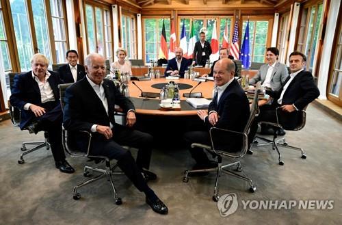 G7 정상회의 [AFP 연합뉴스 자료사진. 재판매 및 DB 금지]