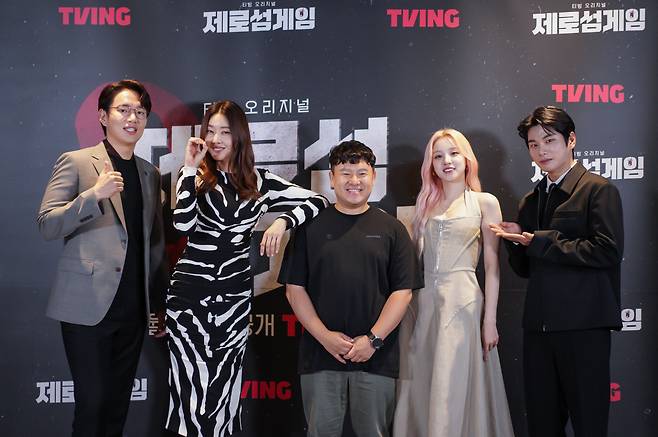 장성규, 한혜진, 고동완PD, 우기, 이이경(왼쪽부터) 사진 제공=티빙