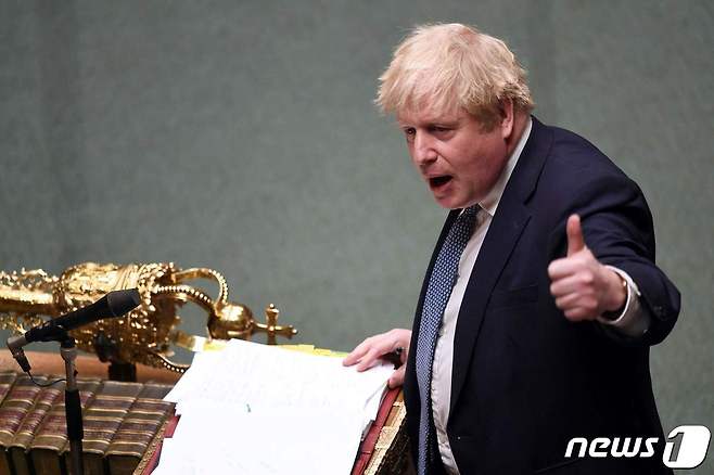 보리스 존슨 영국 총리. © AFP=뉴스1 © News1 김지현 기자