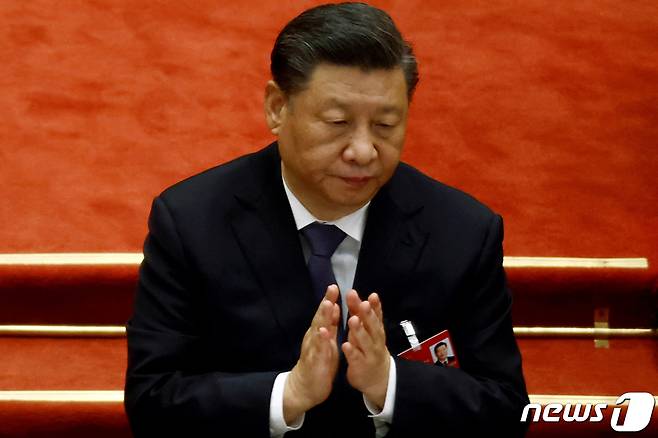 시진핑 중국 국가주석 2022.03.11 © 로이터=뉴스1