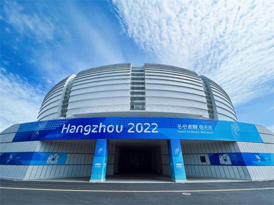 항저우아시안게임 배드민턴경기장 전경. 사진=항저우시 지방정부 제공