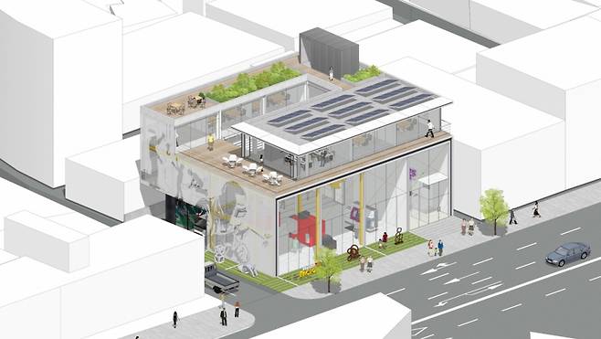 당선작인 문래아트팩토리의 조감도/사진제공=서울시