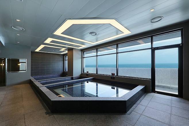 머큐어 앰배서더 울산 호텔 사우나. <제공 = 머큐어 앰배서더 울산 호텔>