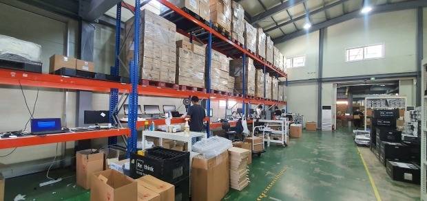 경기 고양시 리씽크 물류센터 모습. 사진=이미경 기자