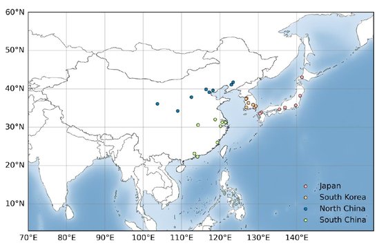 연구팀이 분석을 한 28개 도시. 한국에서는 서울을 비롯한 7개 도시가 포함됐다. [자료: Lancet Planet Health, 2022]