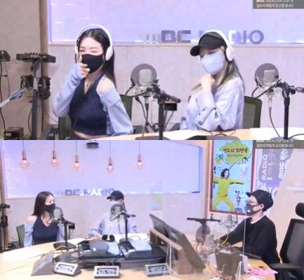티파니 써니 사진=MBC 라디오 FM4U ‘정오의 희망곡 김신영입니다’ 캡쳐