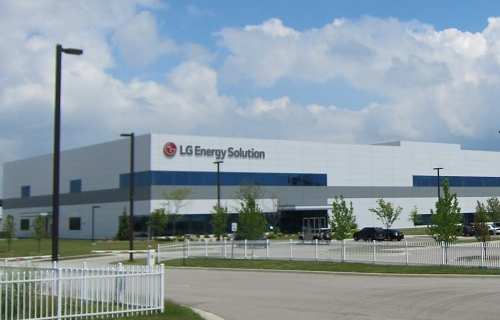 LG Energy Solution"s EV battery plant in Holland, Michigan. [Source: LG Energy Solution Ltd.]