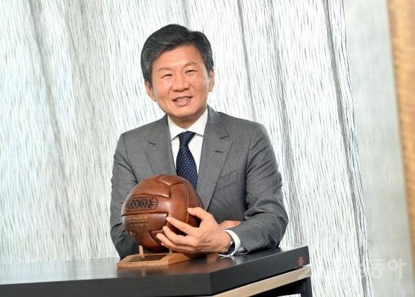 대한축구협회 정몽규 회장. 사진 | 김종원 기자 won@donga.com