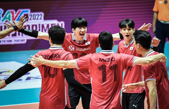 한국 남자 배구가 아시아배구연맹컵 결승 진출에 실패했다. 사진=아시아배구연맹 홈페이지