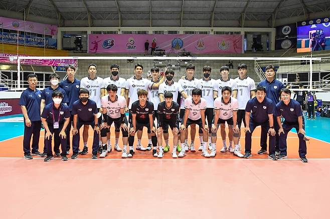▲ 한국 남자 배구 대표팀 ⓒ AVC