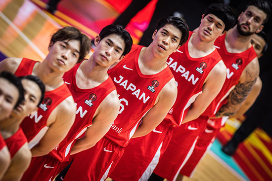 젊은 일본이 홈에서 치른 이란과의 2차례 평가전에서 모두 승리했다. 사진=FIBA 제공