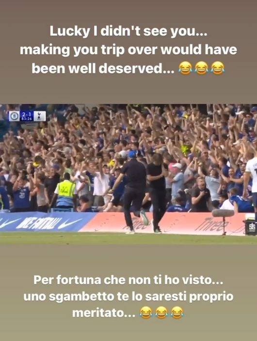 사진=안토니오 콘테 토트넘 홋스퍼 감독 SNS 캡처