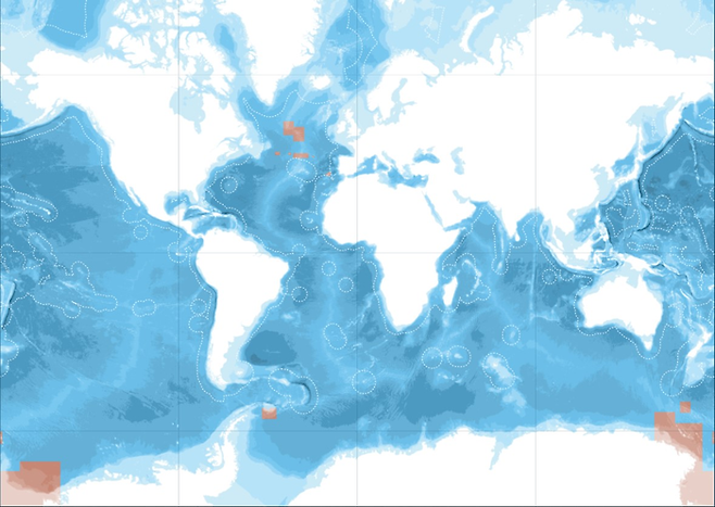 현재 공해지역상 해양보호구역으로 지정된 구역. 그린피스 제공