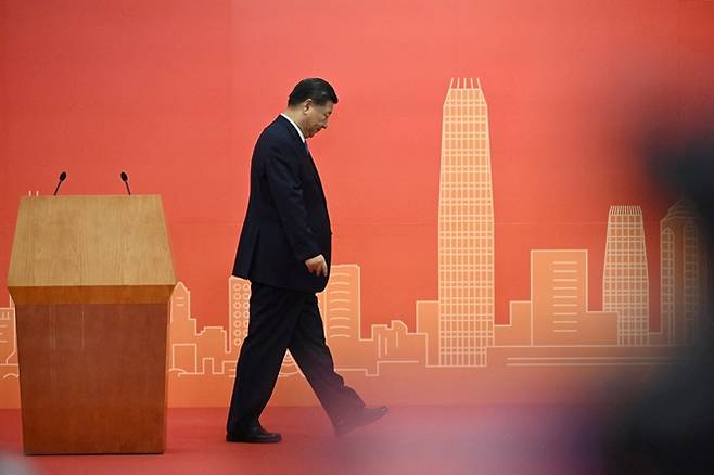 시진핑 중국 국가주석이 오는 가을 중국 공산당 당대회에서 3연임을 노리고 있지만 국내외 문제가 겹치며 최대 위기를 맞았다는 분석이 나왔다. /사진=로이터