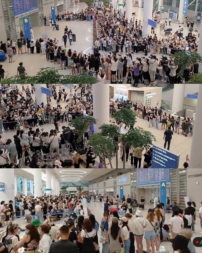 방탄소년단 지민, 첫 단독 입국에 수백명 환영 인파..명품 완판까지 '브랜드 킹'