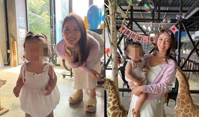 나비 모녀. 사진ㅣ나비 SNS 캡처