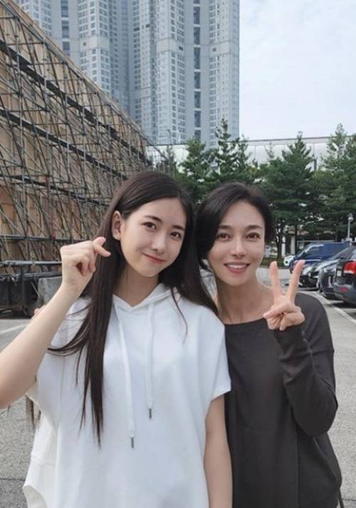 박민하 장영남. 사진|박민하 SNS