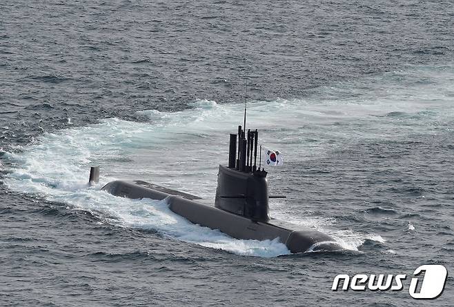 해군 잠수함 '도산안창호함'. (해군 제공) 2020.6.1/뉴스1