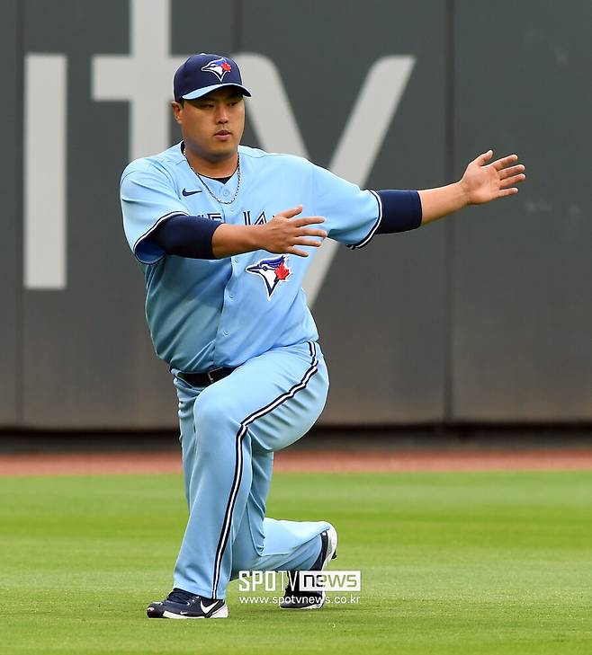 ▲ 7이닝 퍼펙트 경기를 경험한 적이 있는 류현진 ⓒ스포티비뉴스DB