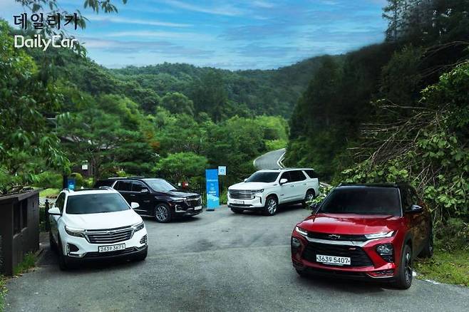 쉐보레, SUV 풀 라인업