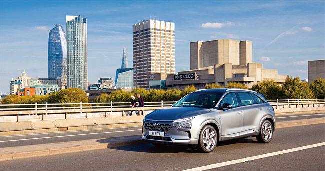 수소연료전지차 넥쏘. 사진 현대자동차