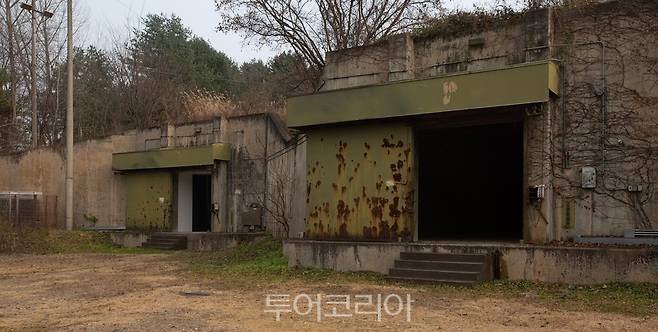 파주 캠프그리브스 탄약고 외부 전경.사진=경기도