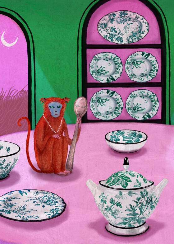 구찌 테이블웨어. 구찌 홈페이지