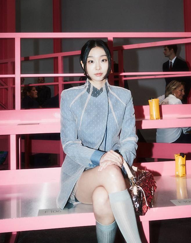 사진 : 글로벌 패션 하우스 펜디(FENDI) 앰버서더 배우 김다미 ⓒFENDI