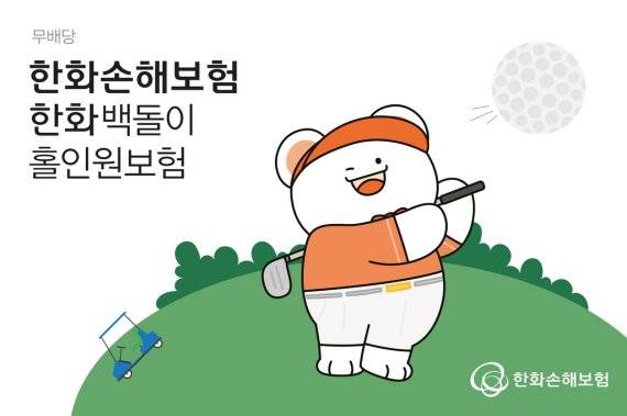 한화손해보험 한화백돌이 홀인원보험 /연합뉴스