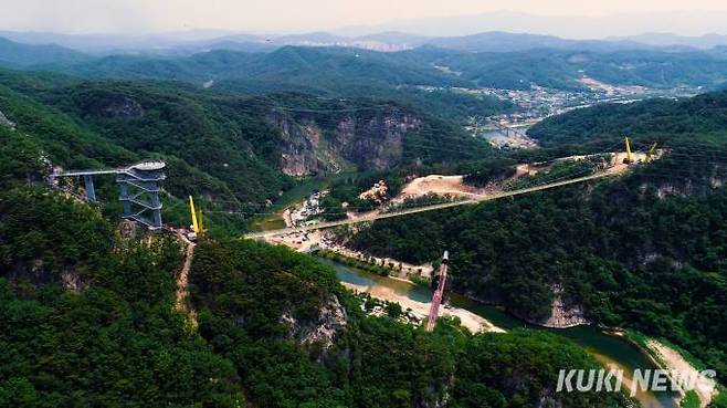 원주 간현관광지.