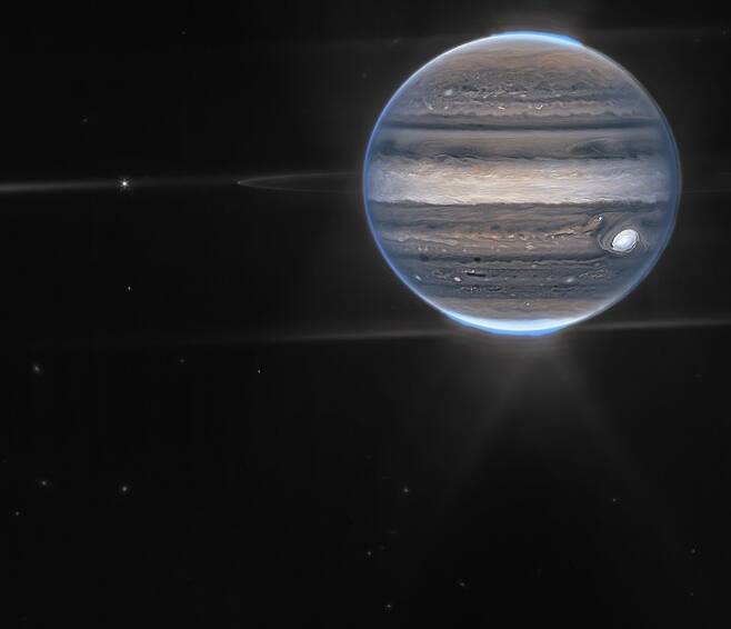 [서울=뉴시스] 미 항공우주국(NASA·나사)은 27일 밤, 목성이 59년 만에 지구와 가장 근접할 것이라고 발표했다 (사진출처: NASA) 2022.09.27 *재판매 및 DB 금지