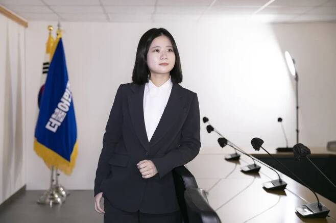박지현 더불어민주당 전 비대위원장. /타임 홈페이지 캡처
