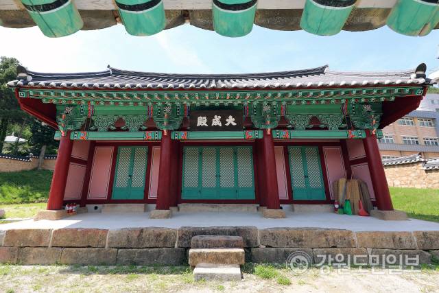 ▲ 인제향교 대성전